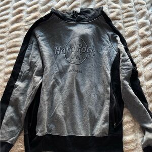 Hard Rock Cafe Charcoal and Ebony Men's Sweater
